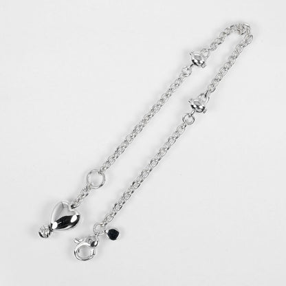 Tiffany & Co Heart Vintage 925 Silver Ladies 11.9g Bracelet