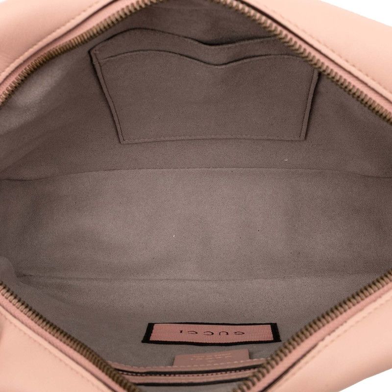 Gucci GG Marmont Ghost Chain Shoulder Bag 443499 Pink Leather Ladies Gucci