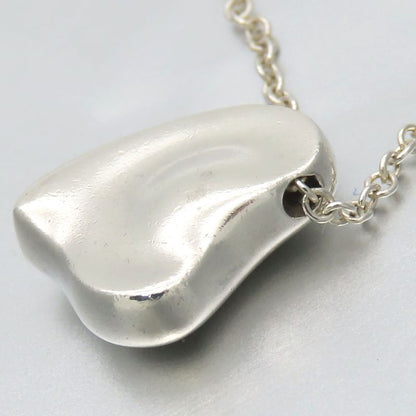 Tiffany & Co Necklace Full Heart 925 Silver Approx 3.5g Silver Elsa Peretti