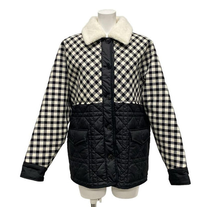 Dior/christian Dior Coat Size USA 2 Women - 257c51a1268 Black And White Wool