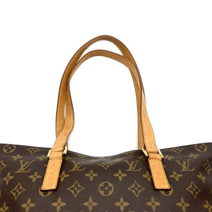 Louis Vuitton M51151 Cabas Mezzo Tote Bag Monogram Canvas Brown Ladies Men