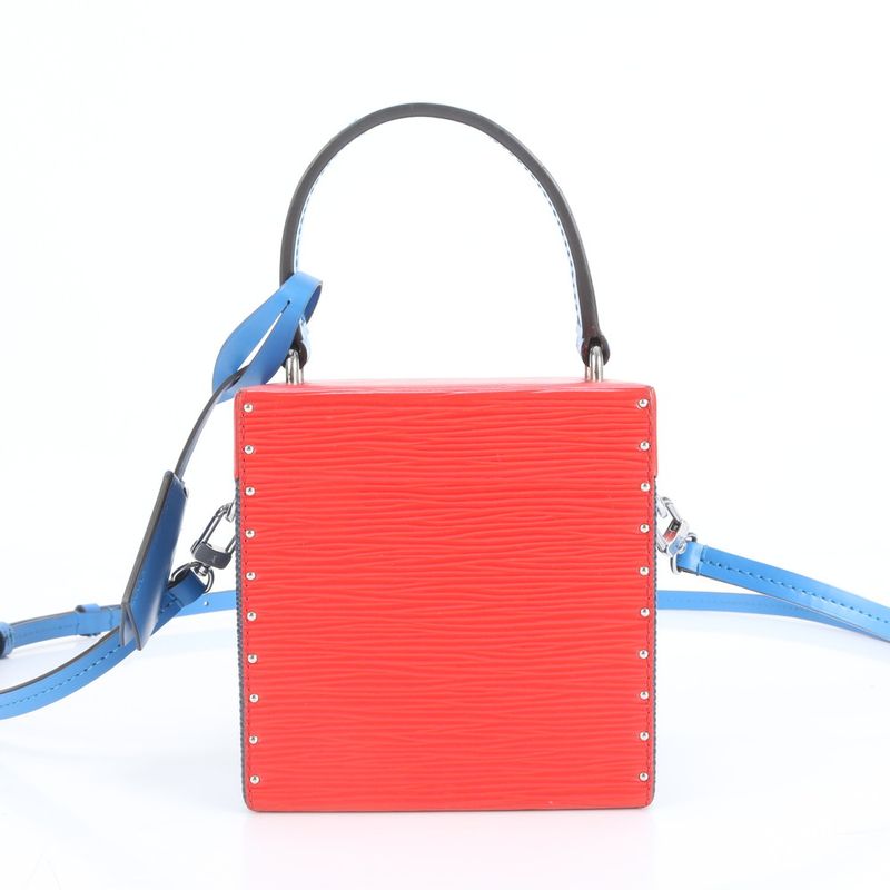 Louis Vuitton Epi Bleecker Box M52466 Leather 2WAY Shoulder Bag Crossbody Women