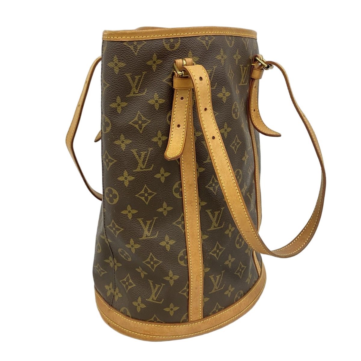 Louis Vuitton Tote Monogram Bucket GM Brown — view 2