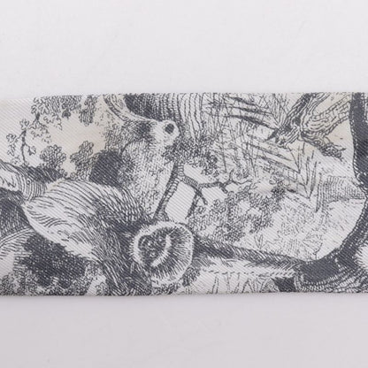 [dior] Christian Dior Mitzah Toile De Jouy Sauvage Ribbon Scarf 15jou106i602