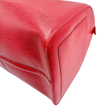 Louis Vuitton Epi Travel Bag Keepall 55 Boston Red