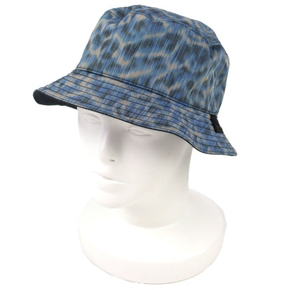 Dior Parley Homme Leopard Pattern Bucket Hat Blue M Large Recommended