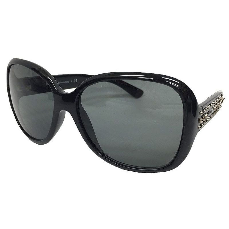 Prada Sunglasses Spr04 M 1 ab-1 A1 Black Eyewear UV Protection
