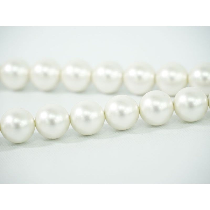 Chanel Coco Mark Quilted Faux Pearl Chain Card Case Pass — view 6