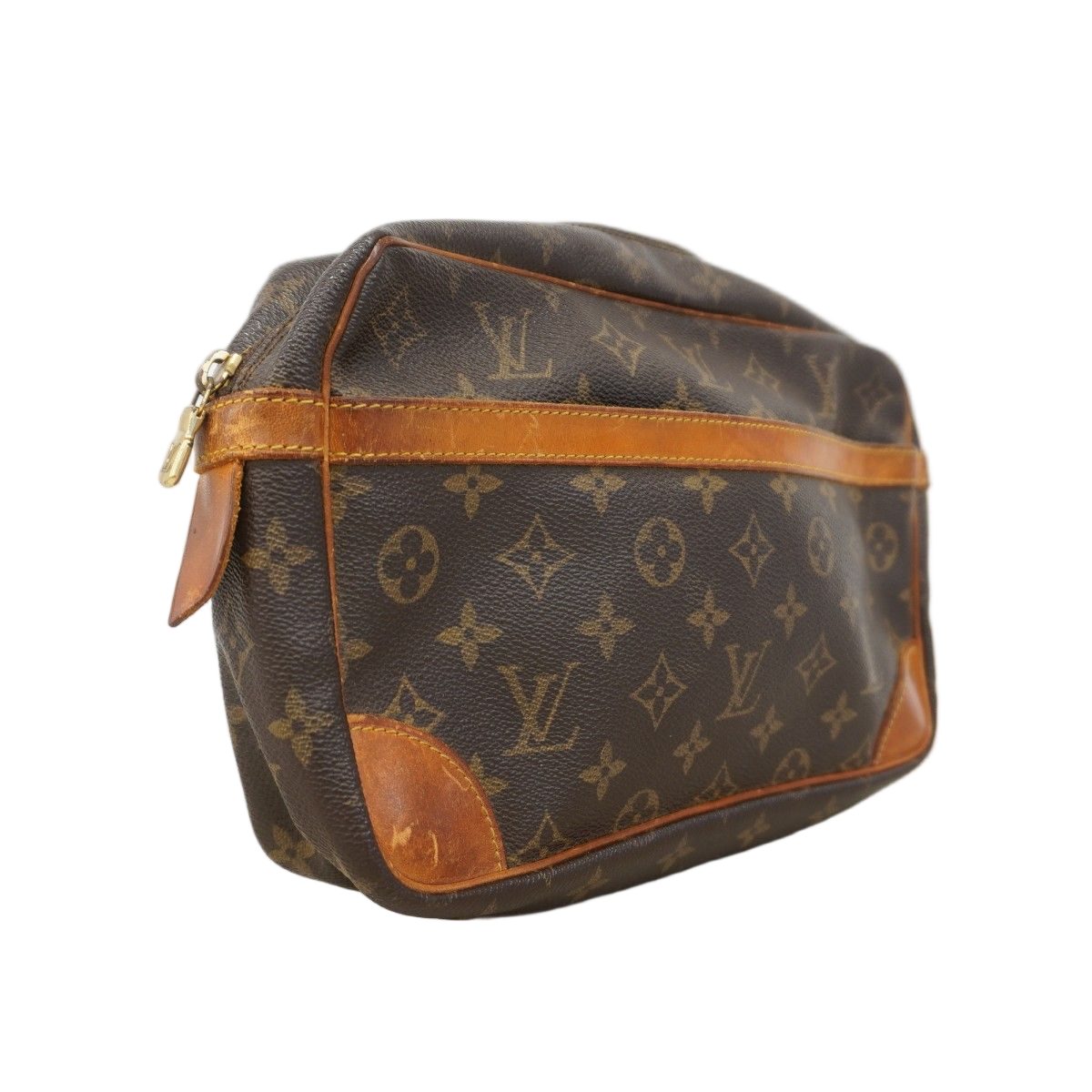 Louis Vuitton Clutch Monogram Compiegne 28 Brown — view 2