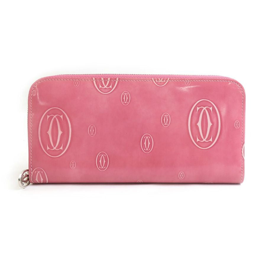 Cartier Zip Around Wallet Happy Birthday