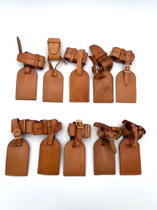 Louis Vuitton Name Tag Poinier Handle Holder 09bs264