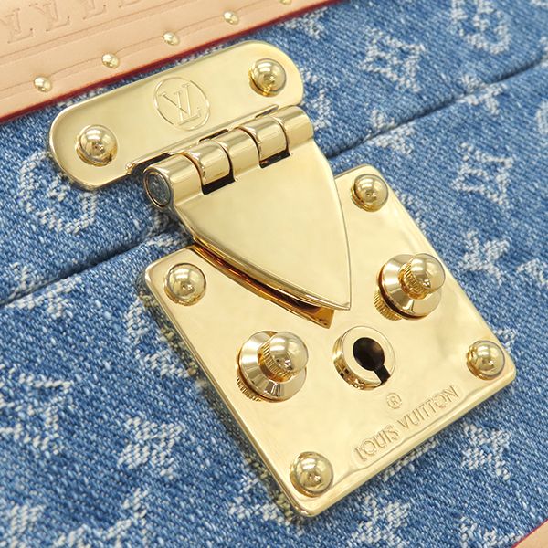 Louis Vuitton Small Accessories Coffret Trésor 24 Monogram Denim Monogram Denim