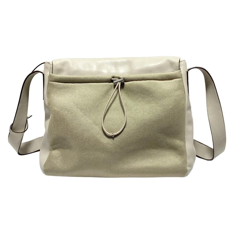 Prada Shoulder Bag - Beige Leather