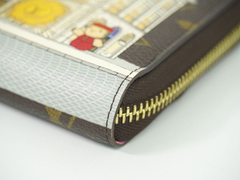 Authentic Louis Vuitton LV Zippy Wallet Vivienne Monogram Round Zipper Long
