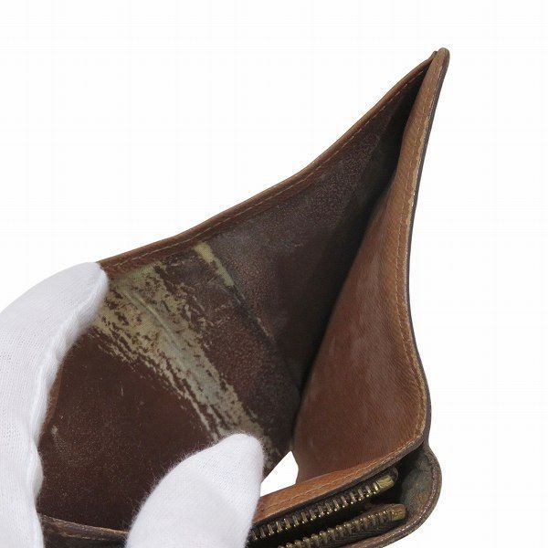 Louis Vuitton Monogram Compact Zip M61667 Bifold Wallet Unisex