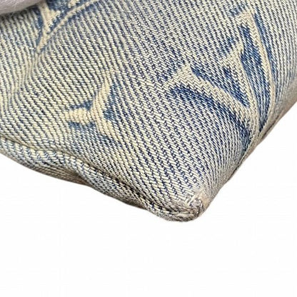 Louis Vuitton Monogram Washed Denim Pochette To Go M82313 Bag Clutch Bag Second