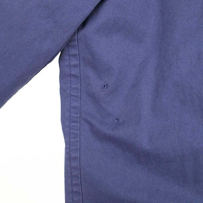 Balenciaga 22ss Safety Pin Cotton Long Coat 681165 Tkp06 Blue 2