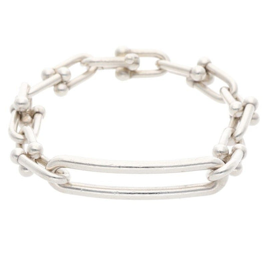 Tiffany & Co Hardwear Hardware Medium Link Silver Bracelet Men's L