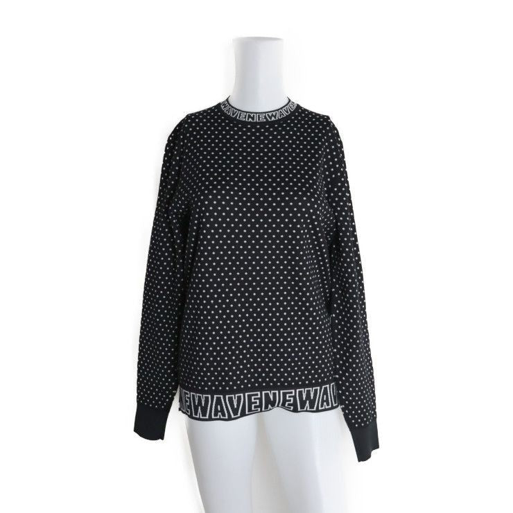 Dior Homme Knit 733 M632 Zt649 66% Wool 34% Polyester Black Apparel