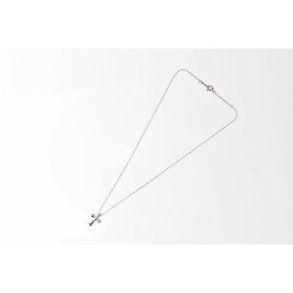 Tiffany & Co Necklace Pendant Silver Elsa Peretti Cross Motif — view 3