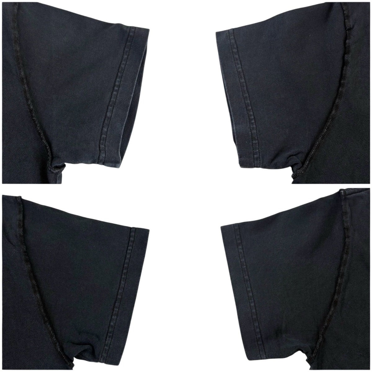 Louis Vuitton T-Shirt Back Logo Black Cotton — view 7