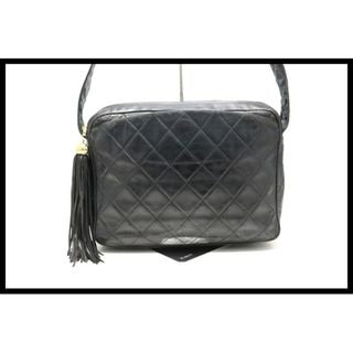 Chanel Quilted GD Metal Fittings Shoulder Bag