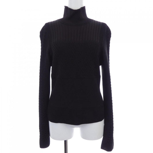 Hermes Knit Top Black 42 Translucency