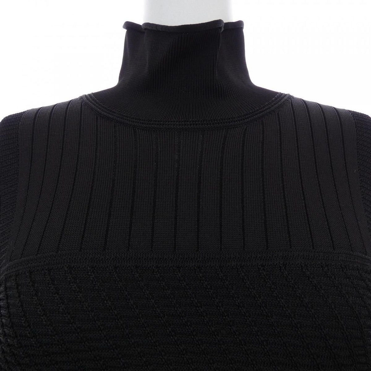 Hermes Knit Top Black 42 Translucency — view 5