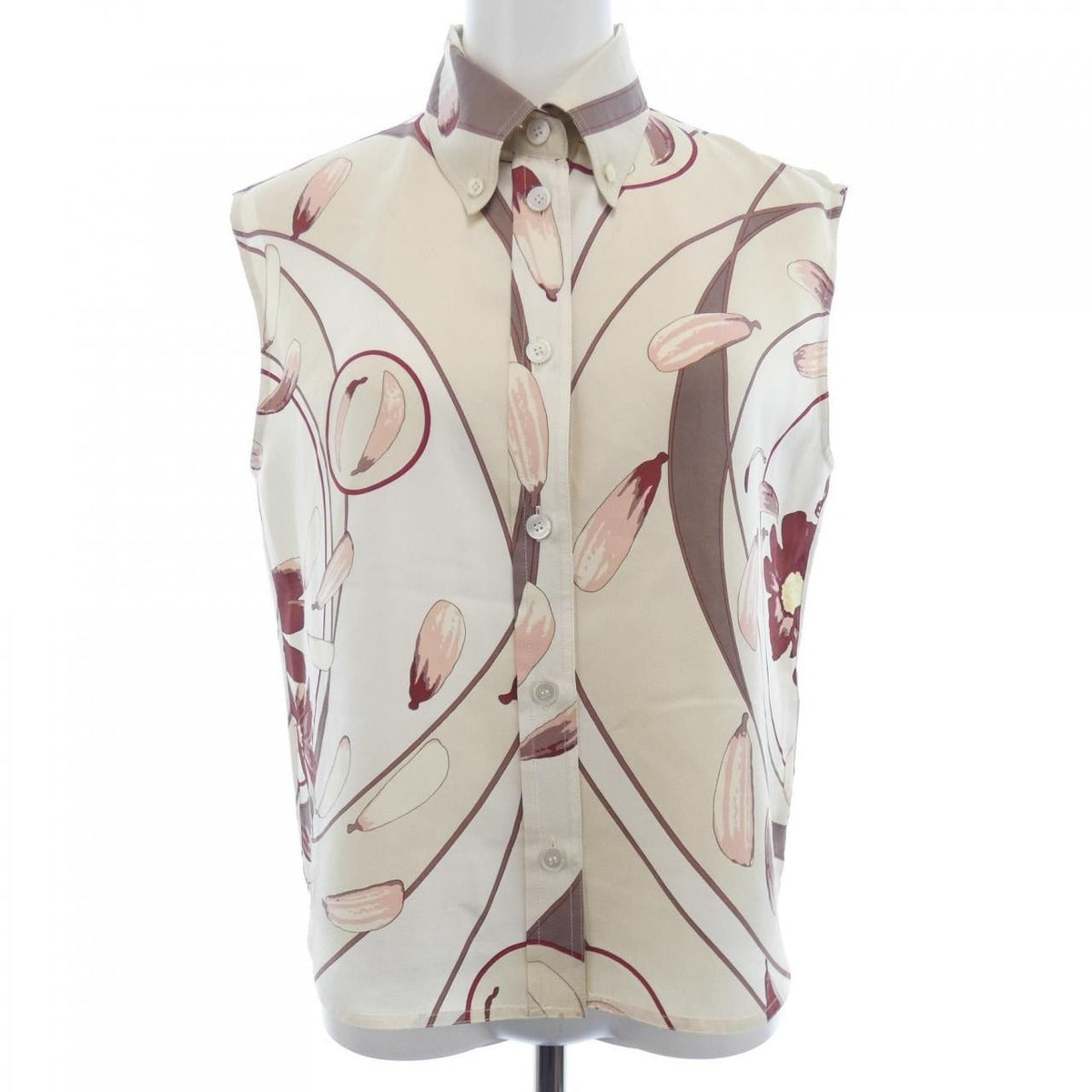 Hermes AU Gre du Ven Twill Lane Shirt