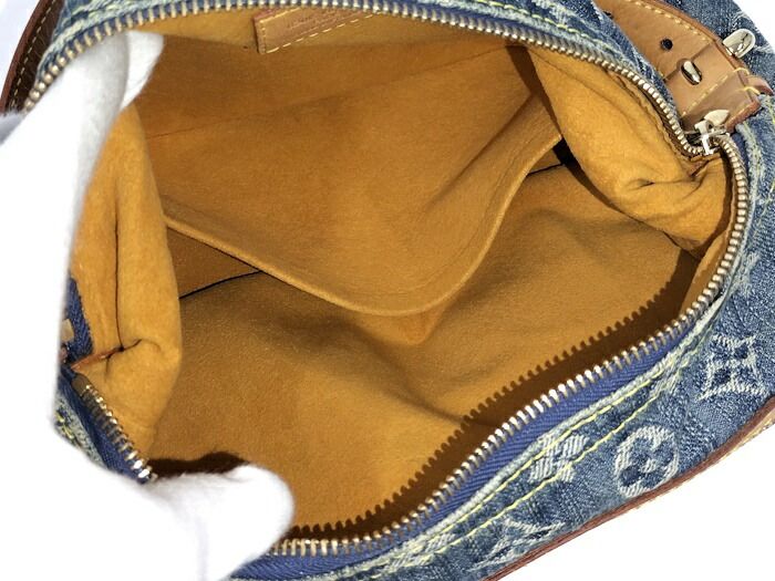 Louis Vuitton Baggy PM Monogram Denim One Shoulder Bag M95049