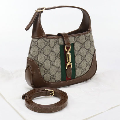 Gucci Mini Bag Gucci Jackie 1961 637092 Handbag GG Supreme Women's