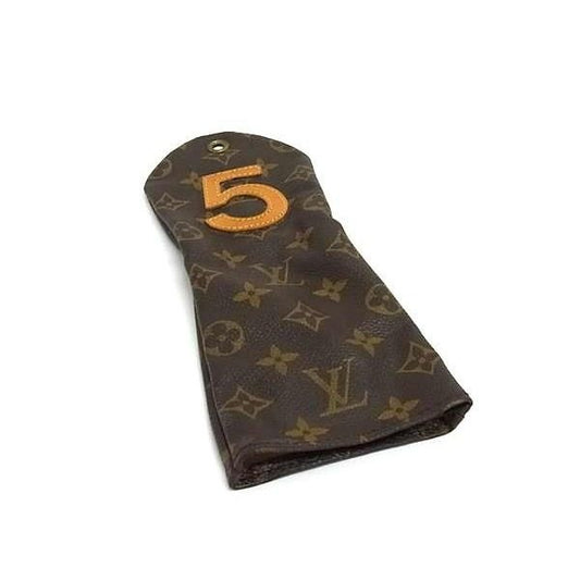 Louis Vuitton Monogram Protege Bois Golf Club Cover Head Brown