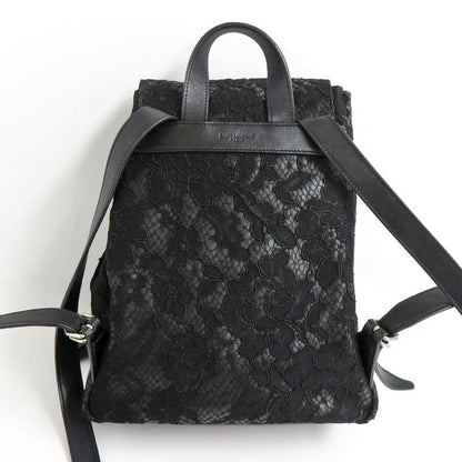 Saint Laurent Rucksack Festival Backpack 421943 Lace Black Fringe