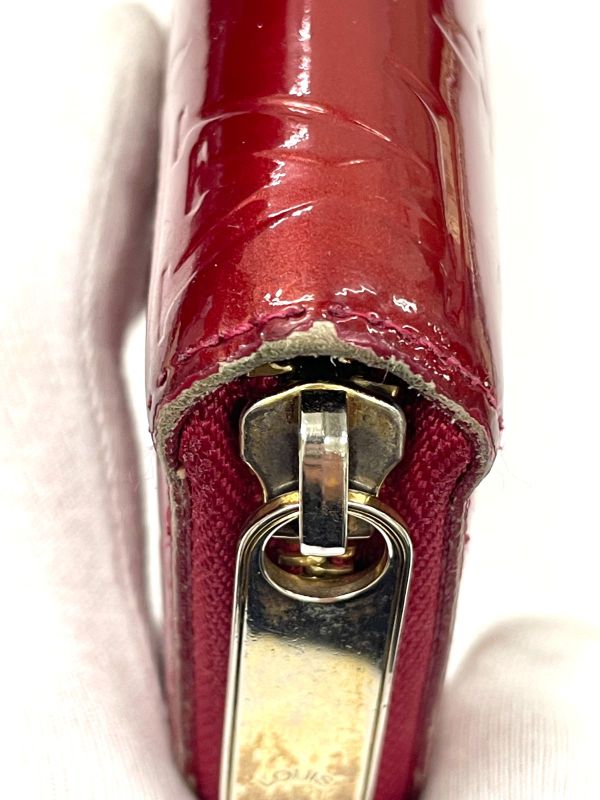 Louis Vuitton Monogram Vernis Zippy Wallet Round Zip Wallet Long Wallet M90200