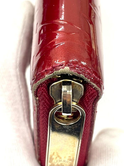 Louis Vuitton Monogram Vernis Zippy Wallet Round Zip Wallet Long Wallet M90200