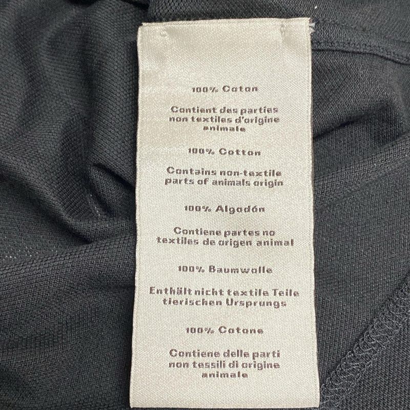 Hermes Short Sleeve Polo Shirt Size M Men's - 567830ha22me Dark Gray And Black