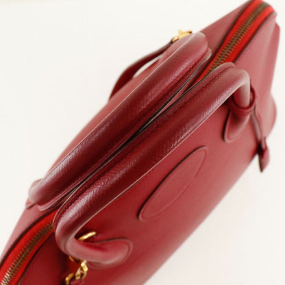 Hermes Bolide 37 Courchevel Red 0Y Ladies Handbag