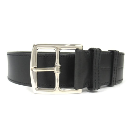 Hermes Martin Margiela Era Etriviere Leather Wide Belt 70 cm Black