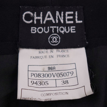 Vintage Chanel Pants 96A Wide Pants Coco