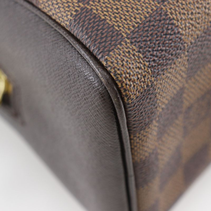 Louis Vuitton Brera N51150 Damier Canvas Brown Vi0998 Ladies Handbag