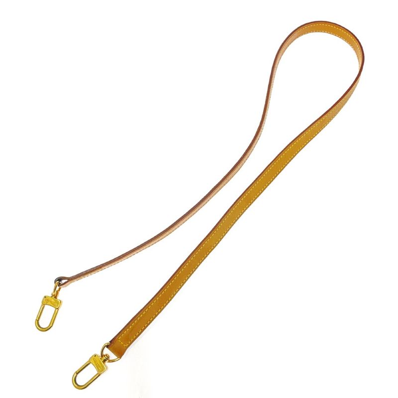 Louis Vuitton Leather Shoulder Strap Brown 399614