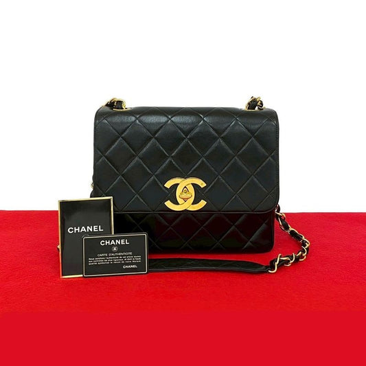 Chanel Quilted Decacoco Turnlock Lambskin Chain
