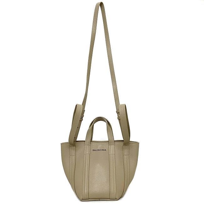 Balenciaga 2-Way Bag Tote XS Beige Silver Everyday