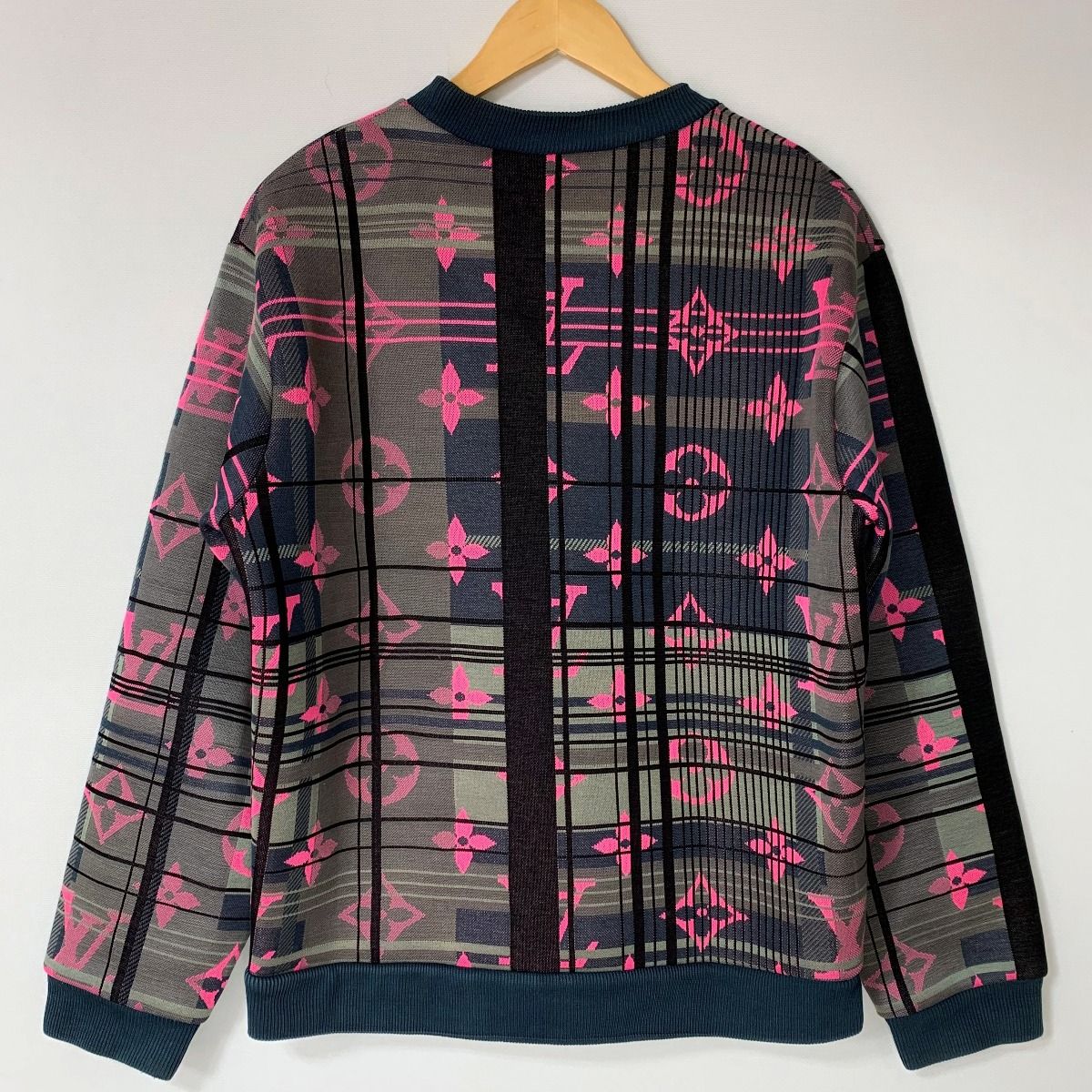 Louis Vuitton Sweat Monogram Jacquard Hky75wzrw Winter Size M