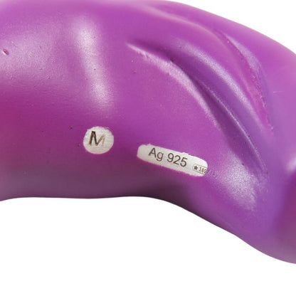 22ss Loewe Twisted Bangle Bracelet Bangle Accessories Ag925 Silver M Purple