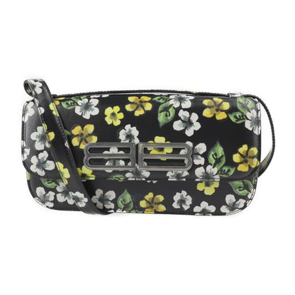 Balenciaga Gossip Bag SML Shoulder Leather Black Multicolor Silver