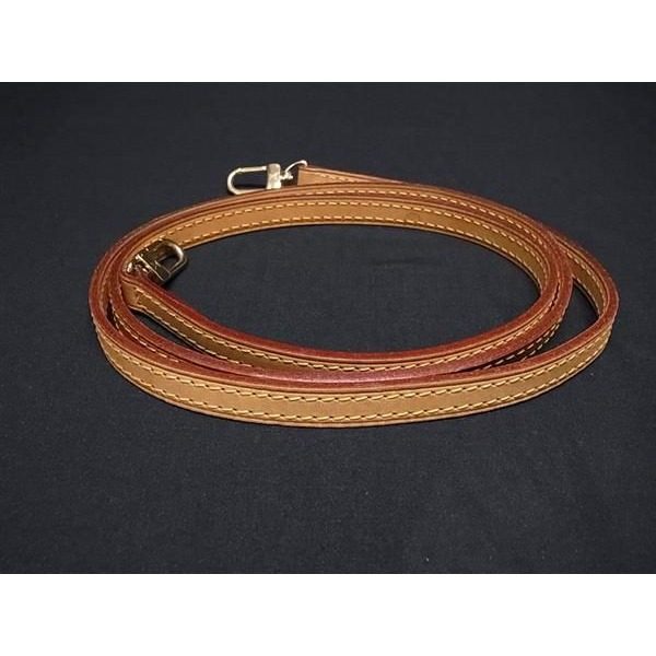 Louis Vuitton Bag Shoulder Strap Brown — view 2