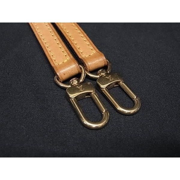 Louis Vuitton Bag Shoulder Strap Brown — view 3