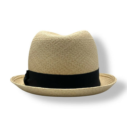 Chanel Hat Straw Coco Mark Ribbon Centerfold Size S1 bo-1 — view 4