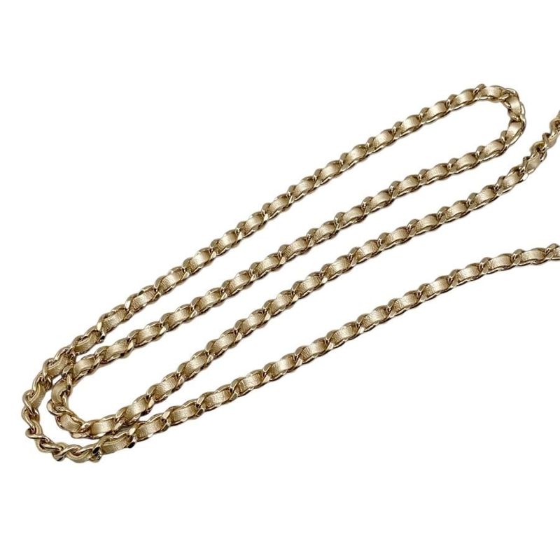 Chanel Shoulder Bag Heart Chain Ap2784 Matelasse Coco Mark Lambskin Metallic